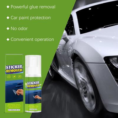 Glue Remover for Car 100ml Removal Spray Sticker Label Remover for Decals Tape Glass Window Wall Car Automobile Vehicle