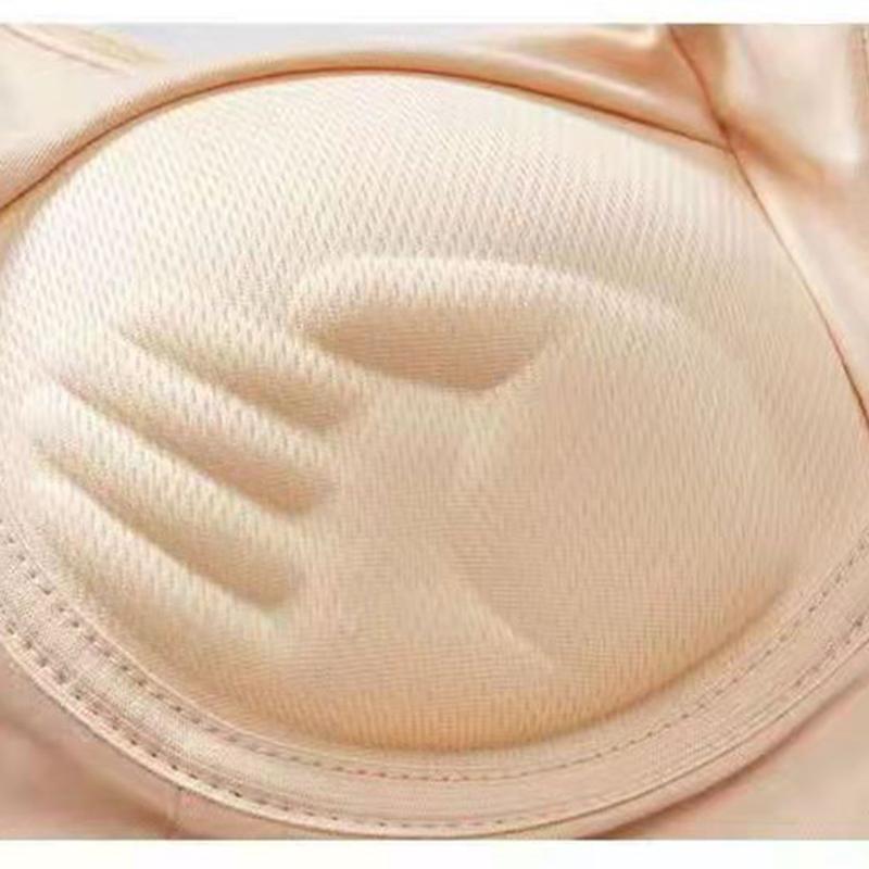 Pure Cotton Beauty Back Big U-shaped Sports Vest Fitness Bra Yoga Underwear Women's No Steel Ring Tube Top Gather Anti-failure Sports Underwear