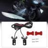 2Pcs Motorcycle LED Underbody Light Projector Ghost Angel Wings Laser Light Waterproof Ambient Accessories