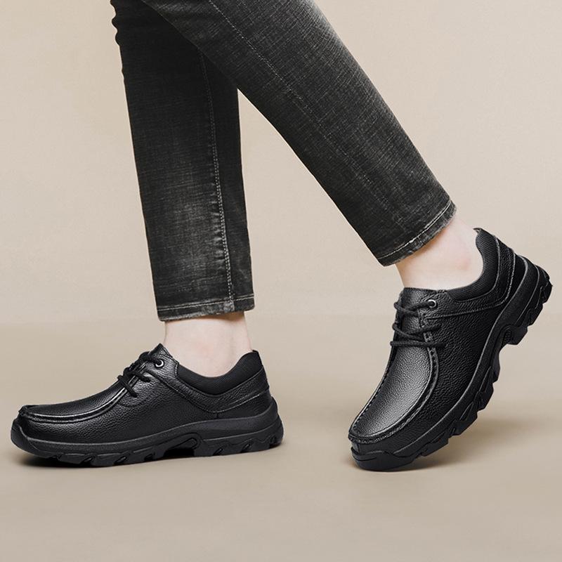 New light luxury high-end soft-soled shock-absorbing casual shoes in autumn