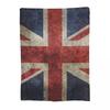 Vintage UK British Flag Sherpa Blanket Soft Warm Flannel Throw Blanket Bedding for Bed Living room Picnic Travel Home Couch
