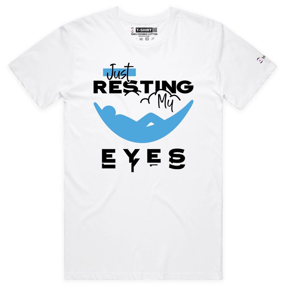 VOICEART Расслабление в гамаке Забавный принт Стиль жизни Премиум футболка S