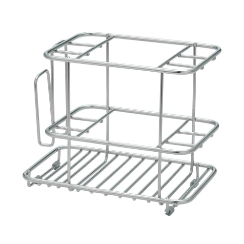 LEC Stainless Steel Toothbrush Stand (Freestanding Toothbrush Holder)