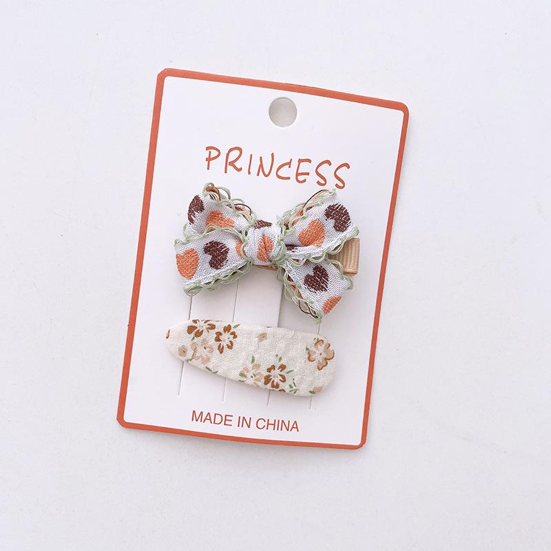 Rose Red Kawaii Bowknot Hairpins Children Baby Girls Kids Hair Clips Bow Pin Barrettes Accessories Hairgrips Headdress Headwear