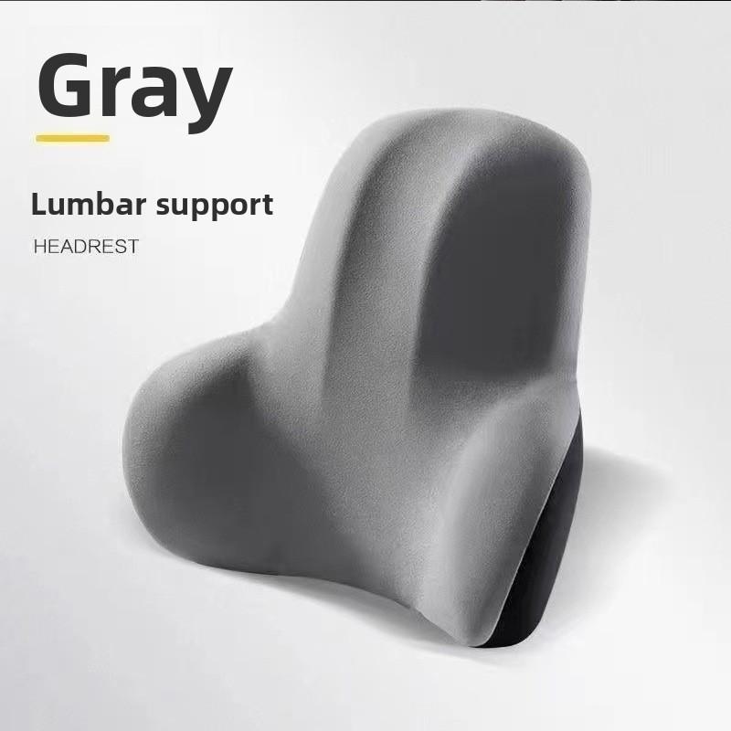 Memory Foam Car Lumbar Support Cushion For Office And Travel Comfort