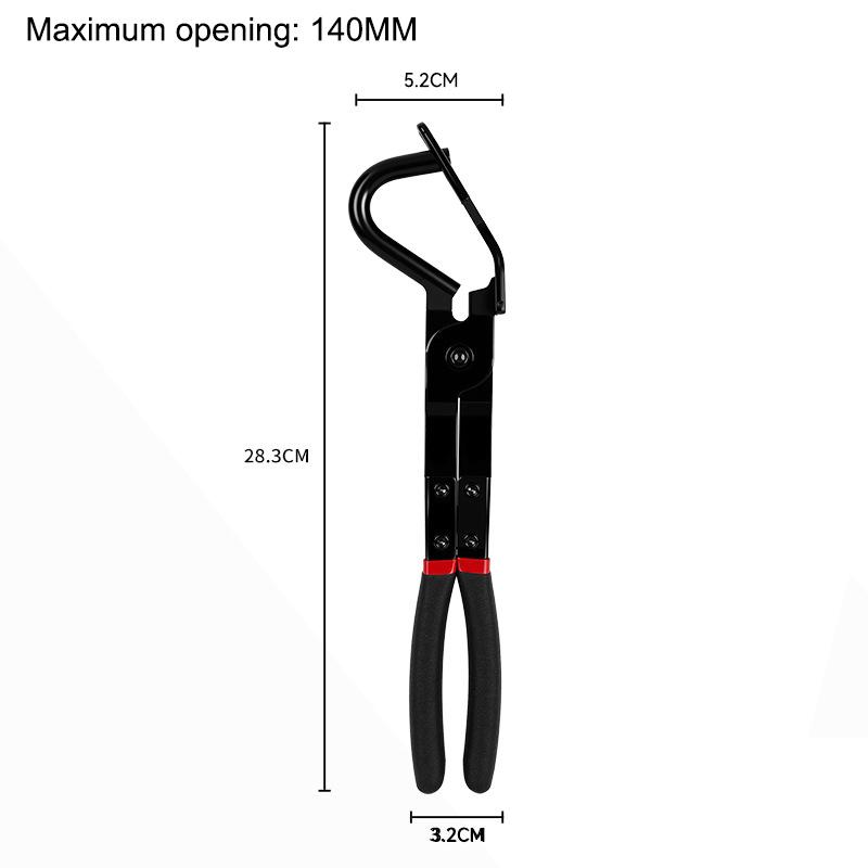 Car Exhaust Pipe Rubber Gasket Disassembly Pliers Rust Resistant Labor Saving for Home Auto Maintenance DIY Projects
