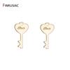 Neues Design Liebes Schlüssel Anhänger Für Schmuckherstellung, Hohe Qualität Messing Metall 14K Gold Beschichtet Charm Für Schmuckherstellung Zubehör