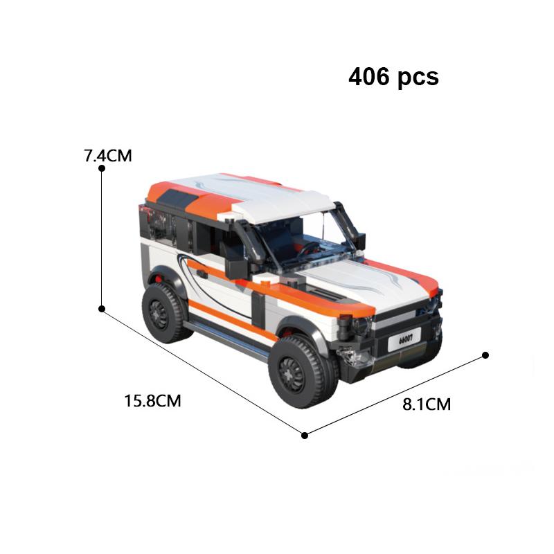 Bloques de Construcción de Coche de Ciudad de Velocidad de Carreras de Coches de Viaje Remolque Coche Deportivo Garaje MOC Vehículo Creativo Juguetes