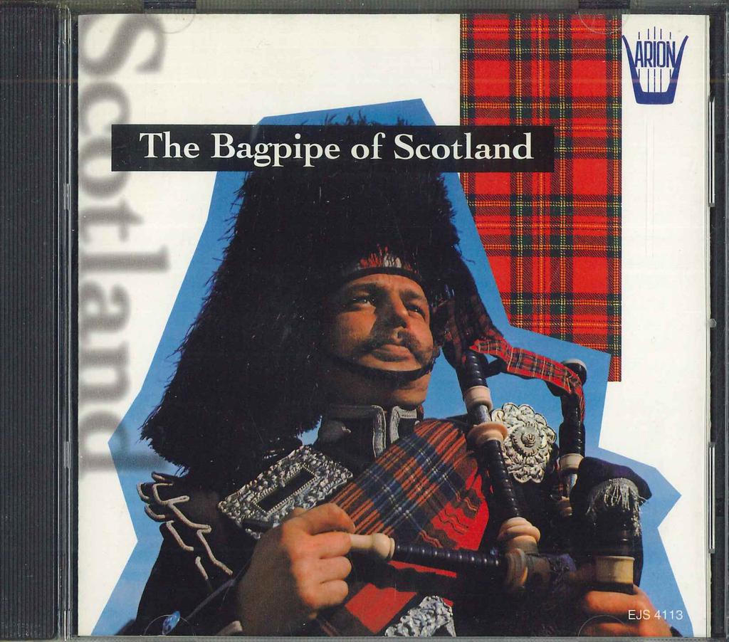CD VARIOUS - Bagpipe Of SCOTLAND EJS4113 POLYGRAM Japan World Music Used