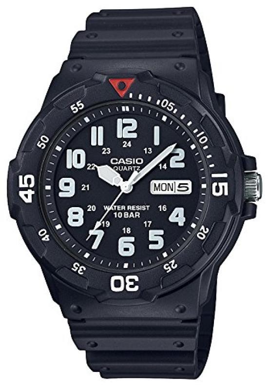 Casio Casio Collection Standard Black Men's Watch, (Old Model) MRW-200HJ-1BJF,