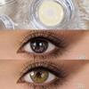 FreshLady Sun Kissed Colored Contact Lenses 14.2mm Soft Yearly Contacts for Daily Wear, Halloween & Makeup Looks