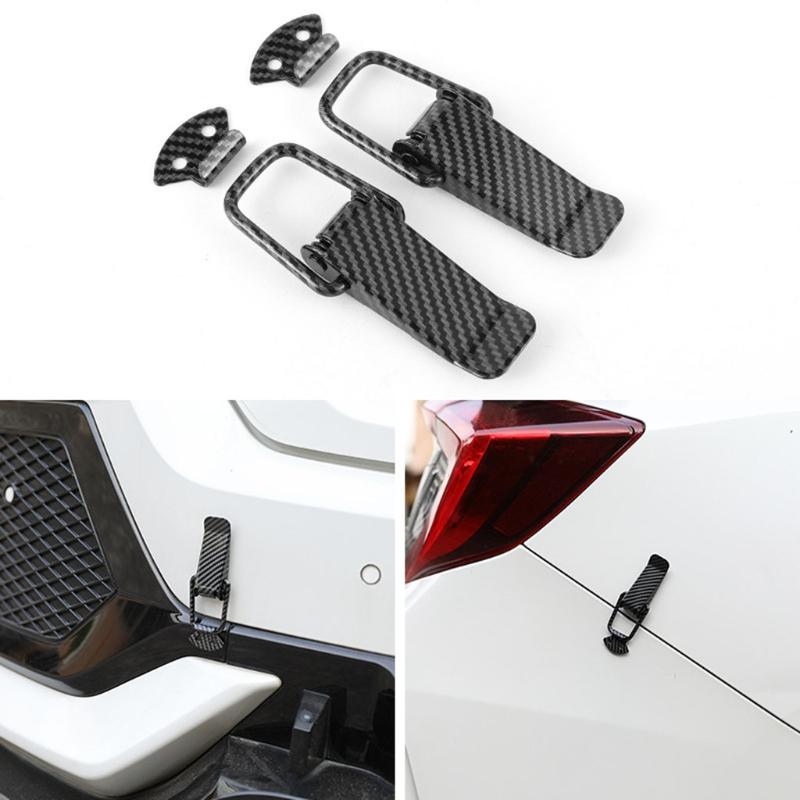2 Pcs Bumper Fixed Lock Buckle Trunk Surround Fixed Decoration Buckle Paired