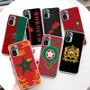 Morocco Flag Phone Case For Xiaomi Redmi 12 12C 13 13C 14C 9 9A 9C 9T 10 10A 10C 8 8A 7 7A 6 6A K70 K60 K40 K20 Cover 9 9A 9C 9T