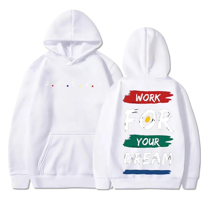 Унисекс Худи Осень/Зима Streetwear Худи Y2k Harajuku Повседневный Свитшот Оверсайз Флисовый Свитшот С Длинным Рукавом Худи с Принтом S