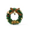 Christmas Decoration Magnetic Wreath Simulation Christmas Wreath Mini Magnetic Refrigerator Magnet Christmas Wreath Decoration