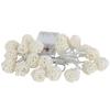 Globe String LED Warm White Lights Ball Decoration for Party Stage Wedding Bedroom