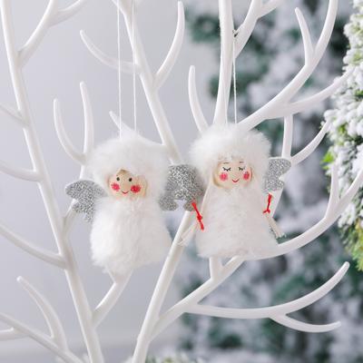 Christmas Decorations For Boys And Girls A Pair Of Christmas Dolls Christmas Tree Ornaments Small Hanging Pieces
