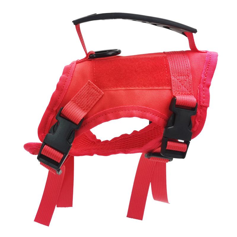 Adjustable Tactical Cat Harness with Anti-Breakaway Leash for Outdoor Use