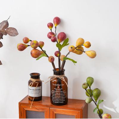Artificial Fig Flower Faux Plant Home Decor Lightweight Foam