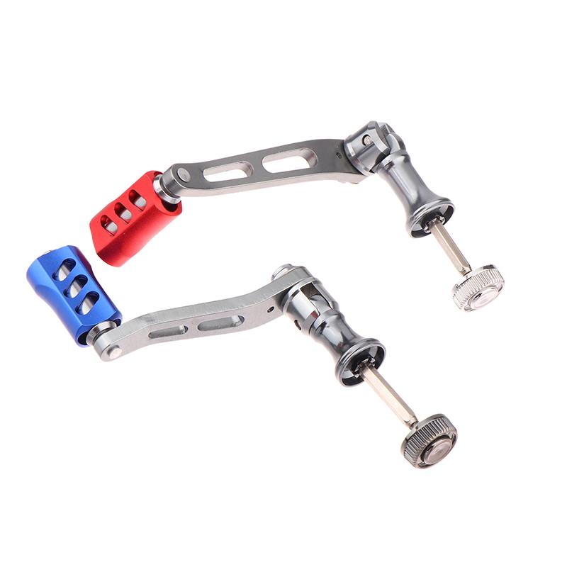 Fishing Reel Handle Grip Replacement Part Lightweight High Strength Aluminum Alloy Spinning Fishing Reel Metal Rocker
