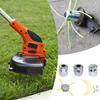 Universal 4Line Trimmer Head Replacement Brush Cutter Head For Lawn Mowers With Cutting Ropes Aluminum Alloy Build