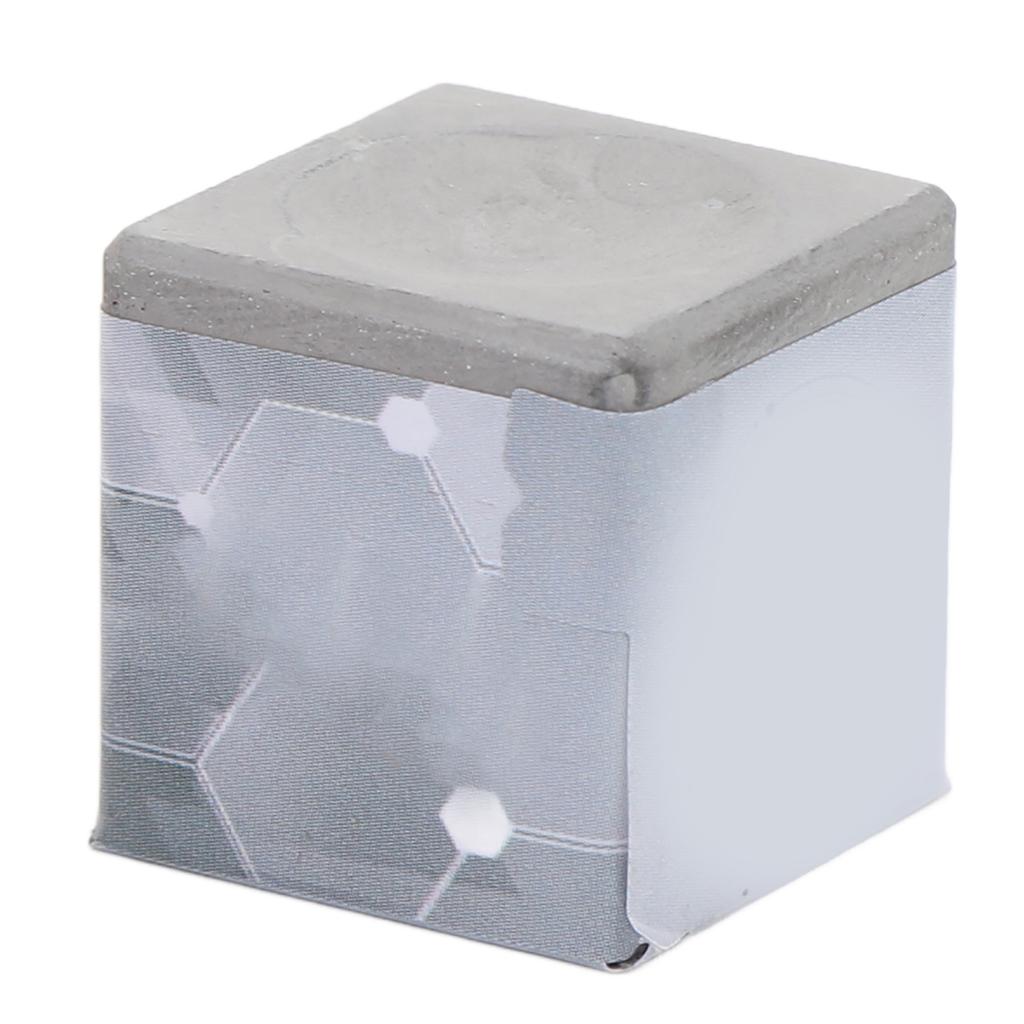 Pool Cue Chalk Professional Portable Safe Billiard Stick Chalk for Training Gaming Grey