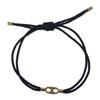 CELINE  Bracelet Black/gold Metal Women