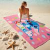 1Pc Stitch Adventure Polka Dots Beach Towel, Quick Dry, Multi-Use for Beach Pool Gym Yoga Home Travel, Christmas, Halloween, Xmas Gift M928603