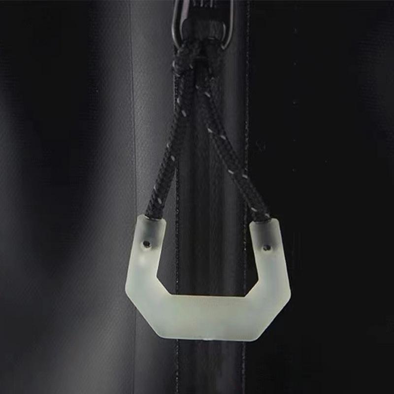 10pcs Ultra-Bright Glow In The Dark Night Zipper Pull Ideal Kit Markers For Coats Jackets Rucksacks And Tent Zippers