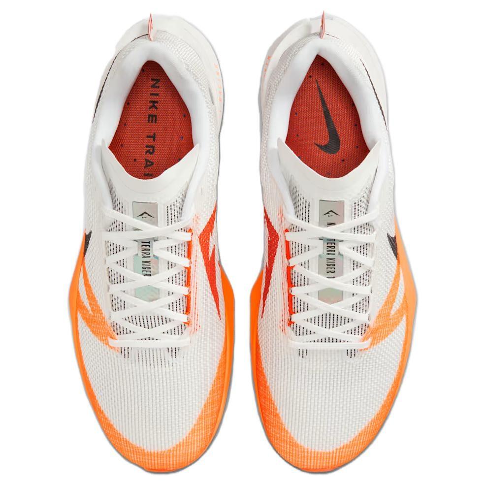 Nike Kiger 10 Trail Running Shoes Men's Black White Orange FV3929-101
