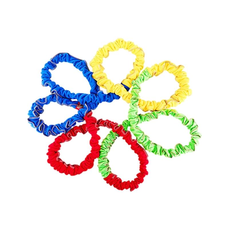 Cooperative Stretchy Bands Portable Teamwork Exercise Bands Tear Resistant Fleece Exercise Bands for Party Game
