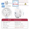 Jinling Exhaust Ventilator 6-Inch 8-Inch Glass Ventilating Fan Kitchen Bathroom Window round For Home Strong Ventilation