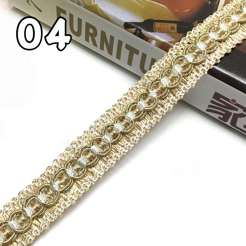 Ruban de Garniture en Dentelle de 11,5 Mètres de Longueur, 2 cm de Largeur, Bordure à Franges, Textile de Maison, Fait Main DIY, Couture, Rideau, Canapé, Accessoires de Vêtement