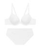 Kodejeukeombainineoweeo Essential Aerocool Bra And Panty Set_White