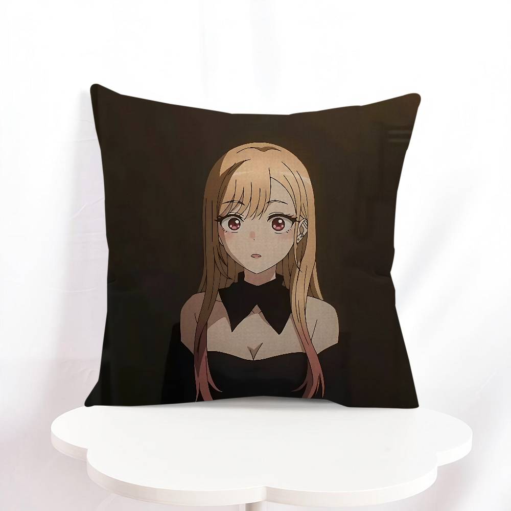 M-Marin Kitagawa Pillow Gift Home Office Decoration Pillow Bedroom Sofa Car Cushion CoverPillow Case