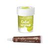 Green Food Coloring Apple Flavor + Chocolate Pen