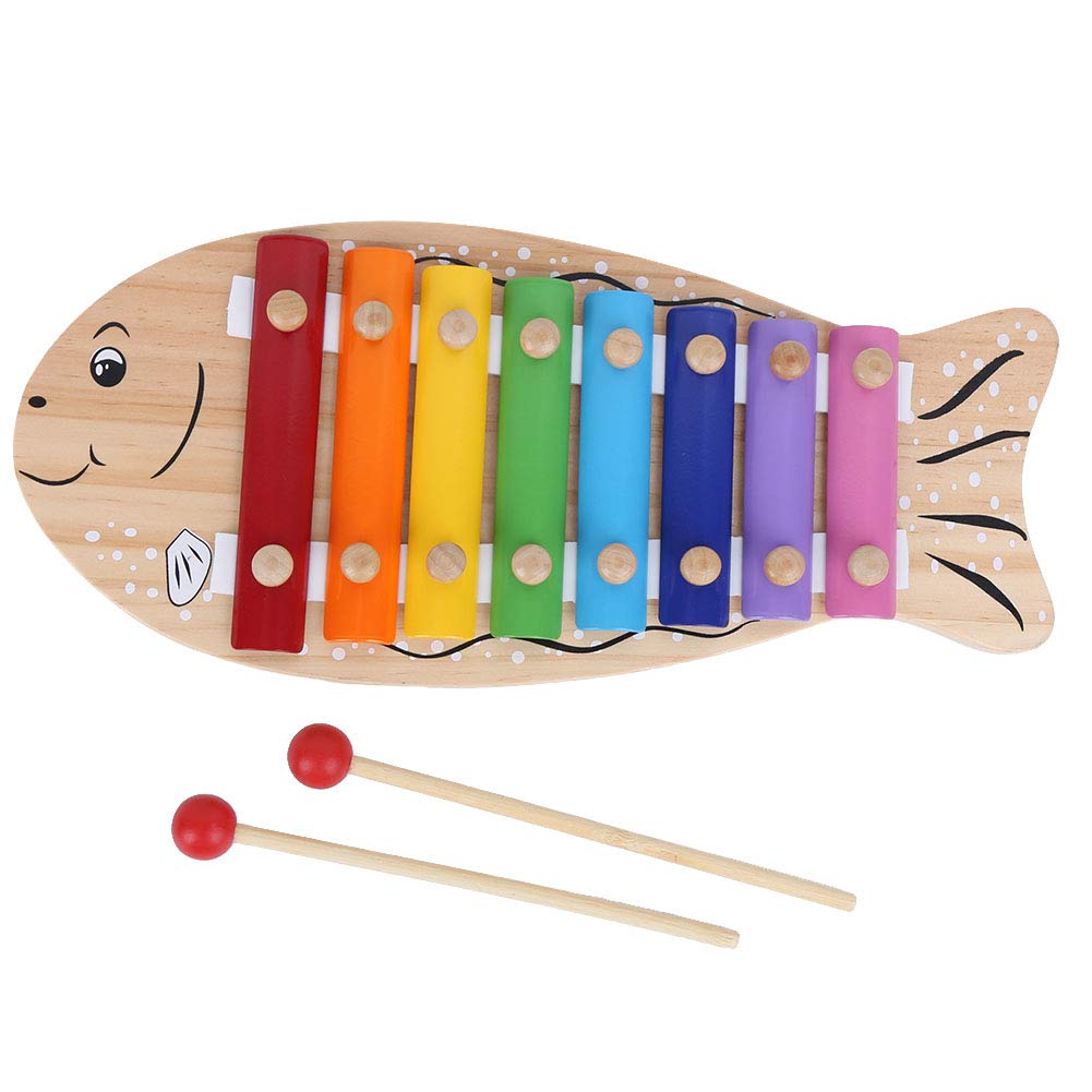 Wooden Fish Percussion Infant Musical Xylophone Toy Toy, Toy, Children's
