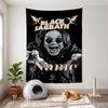 Ozzy Osbourne (1) Tapiserie decorativă de perete cu nume personalizabil, alegerea ideală pentru decorul pereților în dormitoare, camere de zi, cămine studențești și acasă