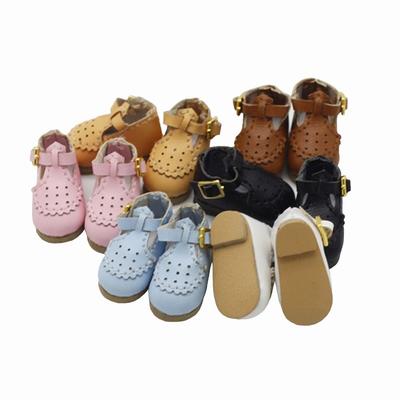 1 Pair Cute T-Back Obitsu 11 Doll Shoes Cute Thick Bottom 1/12 Bjd Doll Shoes Flower Multi-color 1/12 Bjd Casual Shoes Holala