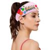 Parade Rainbow Elastic Headband Sweat Absorbing Sports Hairband Fashion Rainbow Headband  Kids