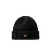 Trendy versatile autumn and winter ear protection puppy hat men's and women's hats knitted wool cold hat embroidery to keep warm