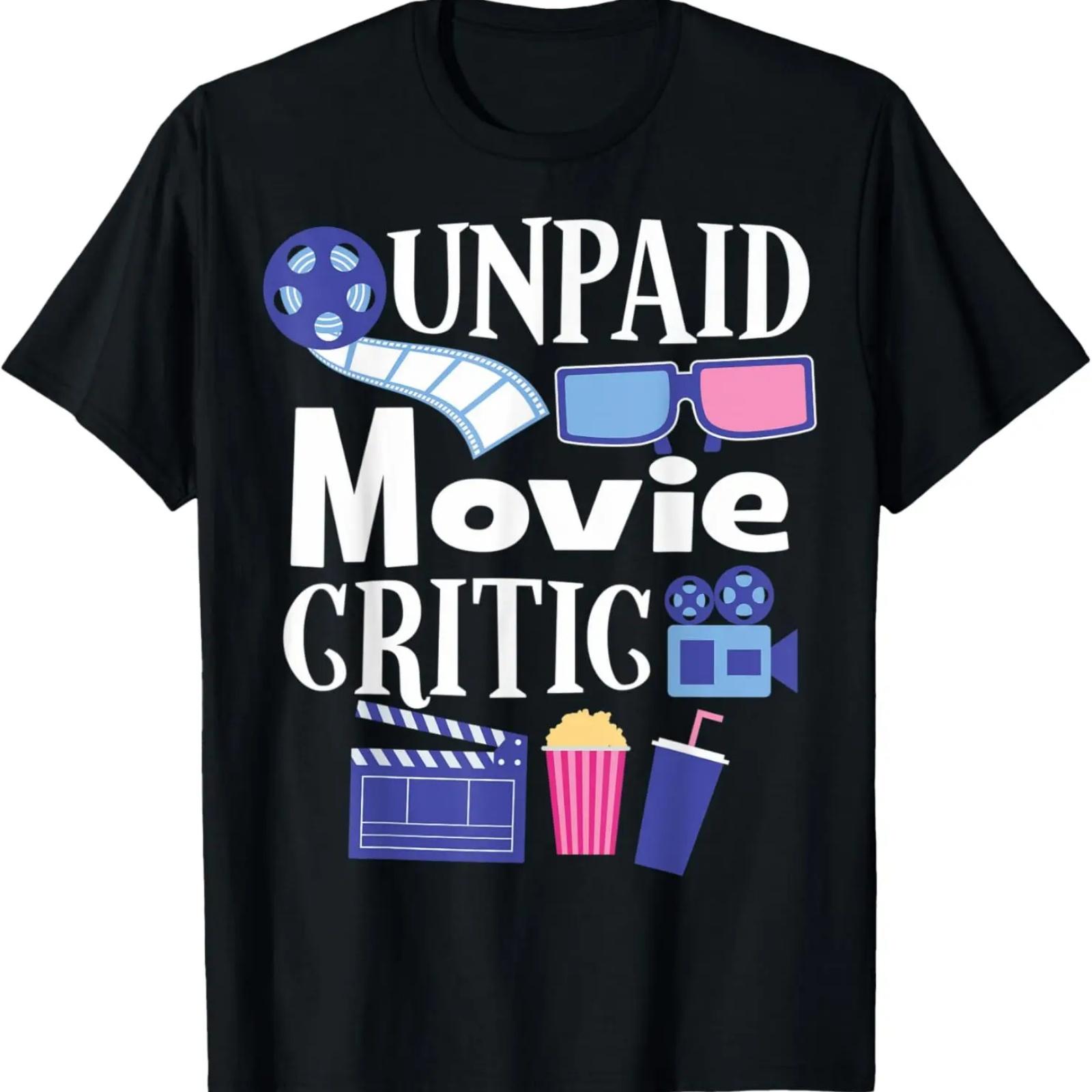 

Film Critic Unpaid Movie Critic Movie Fans Movie Critic T-Shirt XXXXXL чёрный