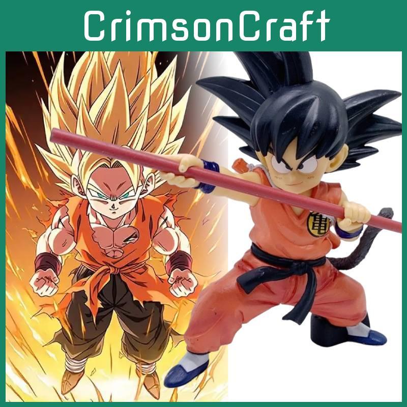 Saiyan Ball Dragon A Child Goku Figurine Stick Anime Model Statuary Xmas Gift