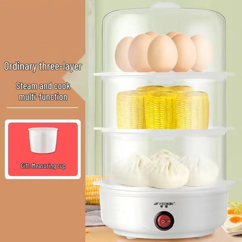 OIMG Automatic 3-Layer Egg Cooker
