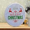 Christmas Snowman Colored Coin Elizabeth Commemorative Medal Silver Coin Christmas Eve Small Gift Tooth Fairy Colored Silver Coin