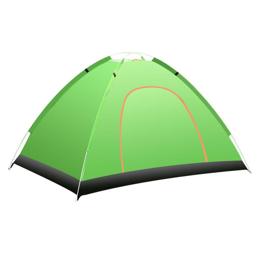 3-4 Person Outdoor Camping Tent, Automatic Folding Beach Tent, Quick Setup Windproof Camping Tent