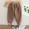 Girl Baby Clothing Set Boys Winter Fashionable Baby Children's Thick Coat Pants Two Piece Set