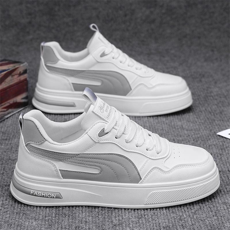 

Air Force No. 1 board shoes men s shoes trend Korean version of casual little white shoes junior high school students sports hip-hop shoes high school 44