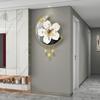 New Wall Clock Light Luxury Modern Home Fashion Watch Living Room Creative Simple Dining Clock Wall High-end Sense