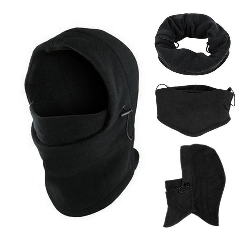Thermal Fleece Balaclava Outdoor Ski Bike Cyling Beanies Winter Wind Stopper Face Hats Warm Hat Unisex Hat